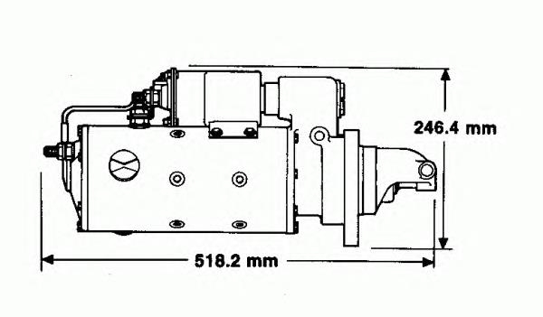 Стартер Cummins 3010125 ціна, від 5.21 USD