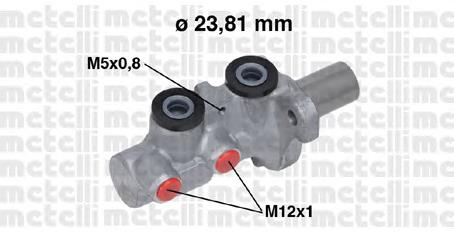 Циліндр головний гальма (Гідротормоз) Brembo M06032 ціна, від 19.02 USD