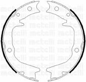 Колодки гальмові задні, барабанні 530265 Metelli