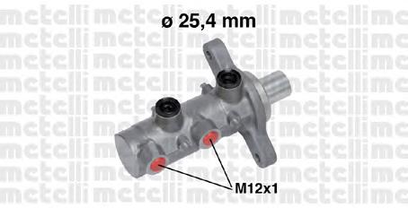 050727 Metelli Циліндр гальмівний, головний