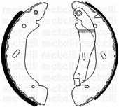 Колодки гальмові задні, барабанні 530134 Metelli