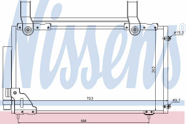 94735 Nissens Конденсатор