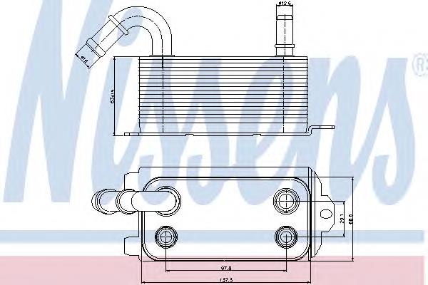 Радіатор охолодження, АКПП Mahle Original CLC72000S