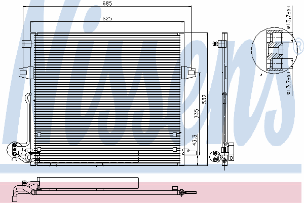 KTT110746 Thermotec Конденсатор