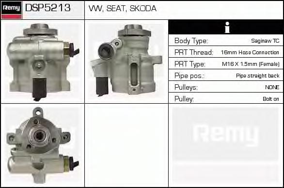 Насос гідропідсилювача керма Delco Remy DSP5213