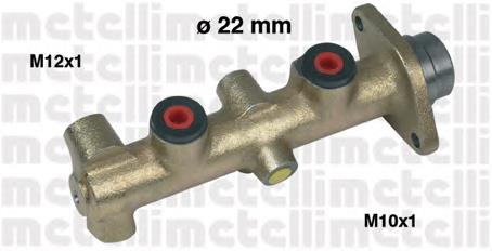 Циліндр головний гальма (Гідротормоз) Metelli 050096 ціна, від 38.12 USD