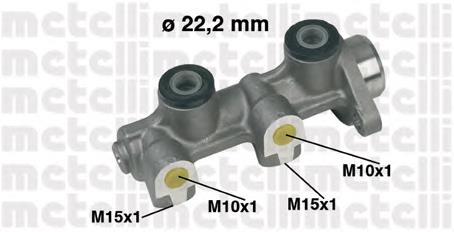 050336 Metelli Циліндр гальмівний, головний