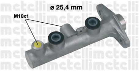 Циліндр головний гальма (Гідротормоз) Metelli 050347 ціна, від 14.65 USD