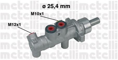 Циліндр головний гальма (Гідротормоз) Metelli 050414 ціна, від 51.12 USD