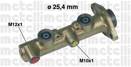 050389 Metelli Циліндр гальмівний, головний