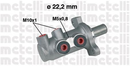 Циліндр гальмівний, головний 050294 Metelli