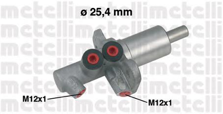 Головний гальмівний циліндр 050546 Metelli