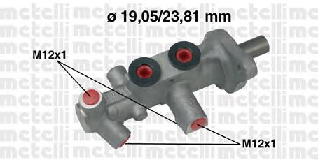 Циліндр головний гальма (Гідротормоз) Mercedes A0054309401 ціна, від 89.76 USD