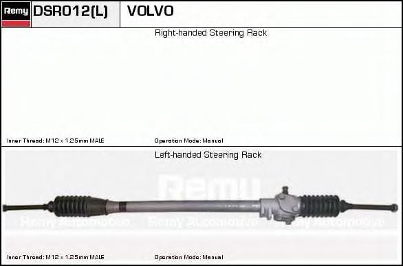 Рейка рульова DSR012L Delco Remy