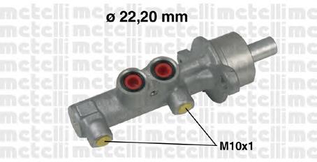 Циліндр головний гальма (Гідротормоз) Metelli 050538 ціна, від 65.98 USD