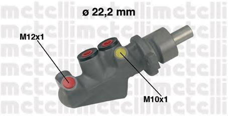 Циліндр головний гальма (Гідротормоз) Metelli 050478 ціна, від 54.03 USD