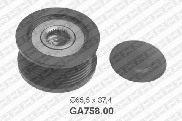 Шків генератора GA75800 SNR