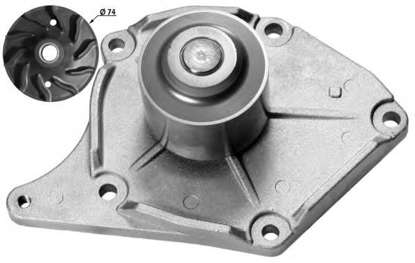 Помпа охолодження Bugatti PA10209 ціна, від 21.84 USD