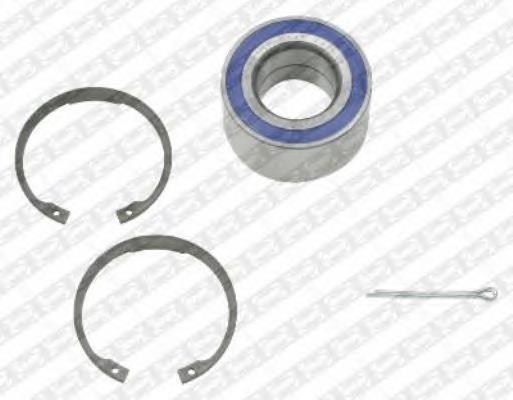 Комплект підшипник маточини передньої SNR R15326 ціна, від 19.73 USD