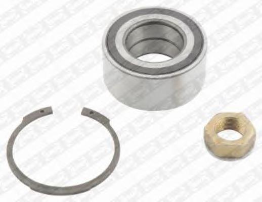 Комплект підшипник маточини передньої SNR R15815 ціна, від 35.05 USD