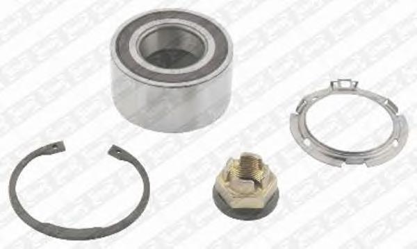 Комплект підшипник маточини передньої SNR R15575 ціна, від 35.41 USD