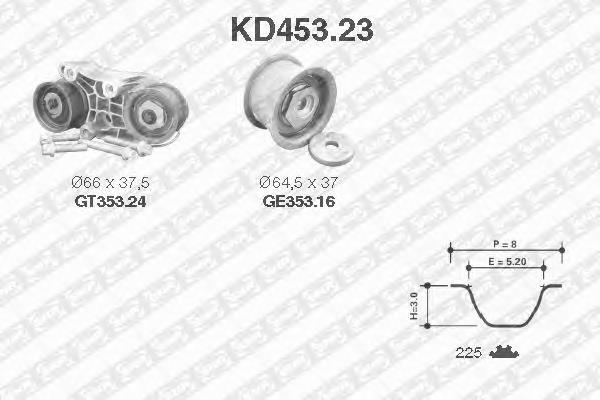 Комплект ГРМ KD45323 SNR