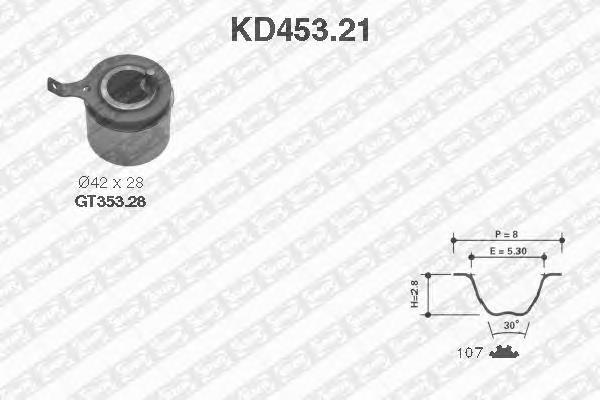 Комплект ГРМ KD45321 SNR