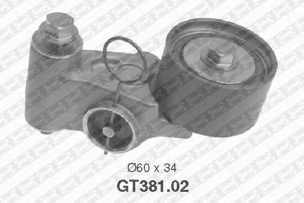 Купити GT38102 SNR Натягувач приводного ременя