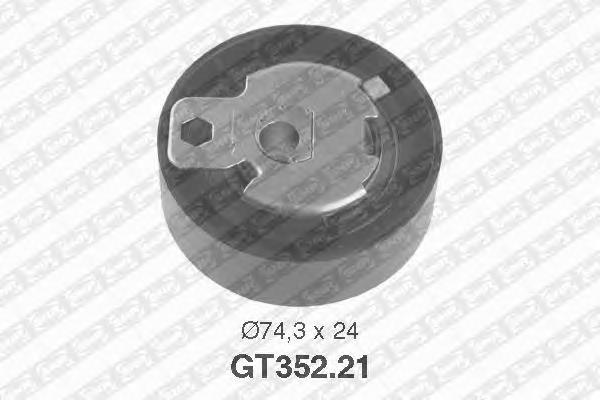 Ролик натягувача ременя ГРМ GT35221 SNR