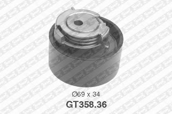 Купити GT35836 SNR Натягувач ременя ГРМ
