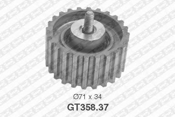 Купити GT35837 SNR Ролик паразитний ГРМ