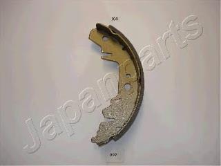Гальма робочі задні ножні і гальмівні барабани Japan Parts GF097AF