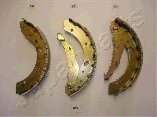 Колодки гальмові задні, барабанні GF216AF Japan Parts