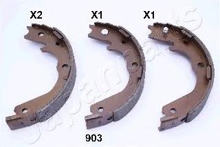 Колодки гальмові задні, барабанні Japan Parts GF903AF ціна, від 28.96 USD