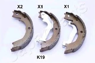Колодки ручника / стоянкового гальма Japan Parts GFK19AF ціна, від 33.95 USD