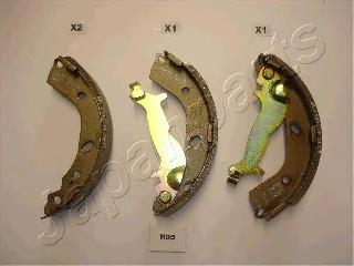 GFH05AF Japan Parts Колодки гальмівні задні, барабанні