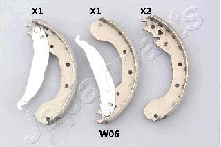 Колодки ручника / стоянкового гальма Japan Parts GFW06AF ціна, від 23.76 USD