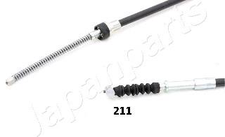 Трос ручного гальма задній, правий BC211 Japan Parts