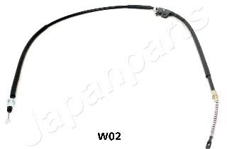 Купити BCW02 Japan Parts Трос ручного гальма задній, правий