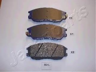 Тормозні колодки Japan Parts PAS01AF