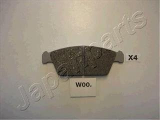 PAW00AF Japan Parts Передні гальмівні колодки