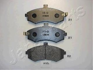 Передні тормозні колодки PAH13AF Japan Parts