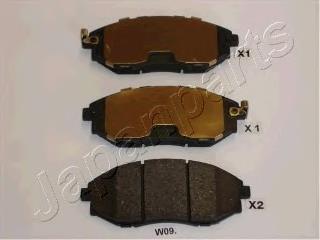 Гальмівні колодки Japan Parts PAW09AF ціна, від 19.09 USD