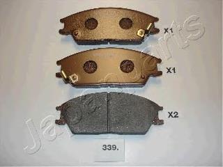 Гальмівні колодки Japan Parts PA339AF ціна, від 15.06 USD