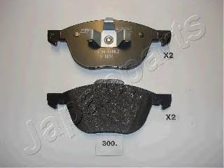 Тормозні колодки Japan Parts PA300AF