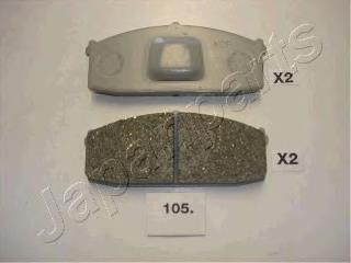 Купити PA105AF Japan Parts Колодки гальмівні передні, дискові