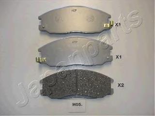 Передні тормозні колодки PAH05AF Japan Parts