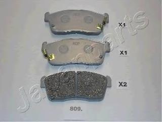 Тормозні колодки Japan Parts PA809AF