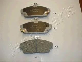 PA427AF Japan Parts Передні гальмівні колодки