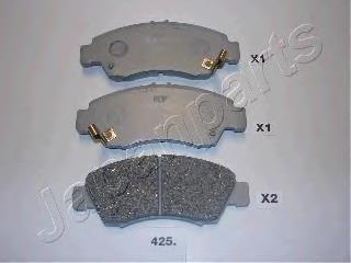 PA425AF Japan Parts Передні гальмівні колодки